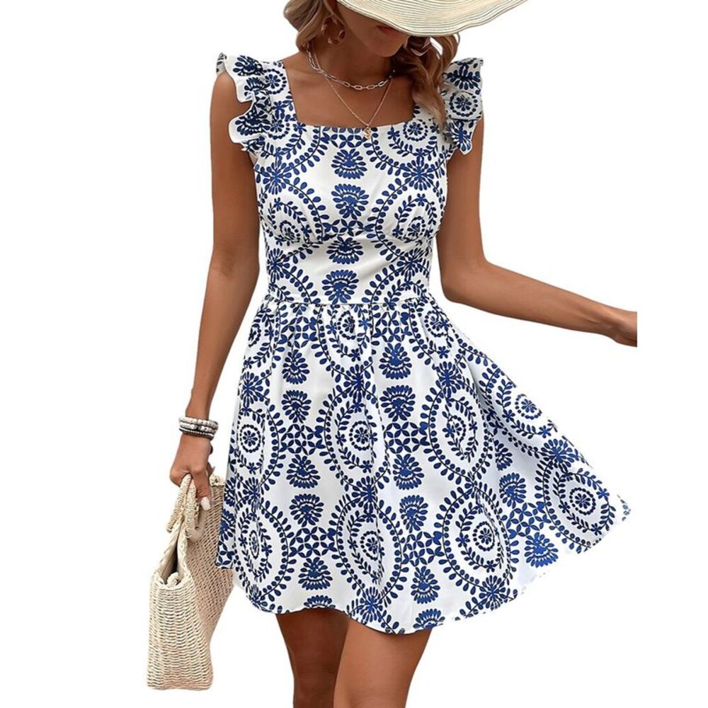 Camila Blanco Womens  Mini Dress
